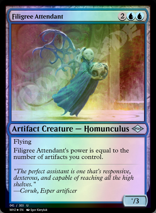 Filigree Attendant FOIL