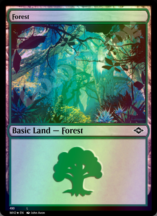 Forest (Retro Frame) FOIL