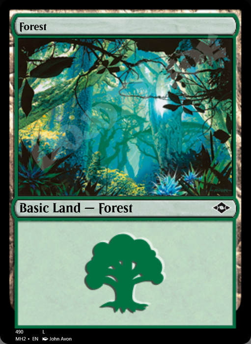 Forest (Retro Frame)