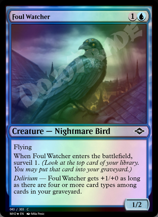 Foul Watcher FOIL