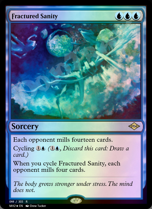 Fractured Sanity FOIL