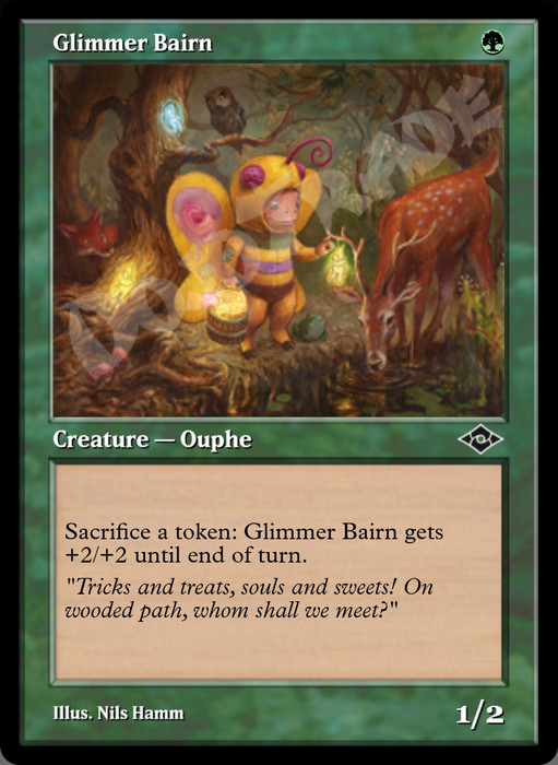 Glimmer Bairn (Retro Frame)