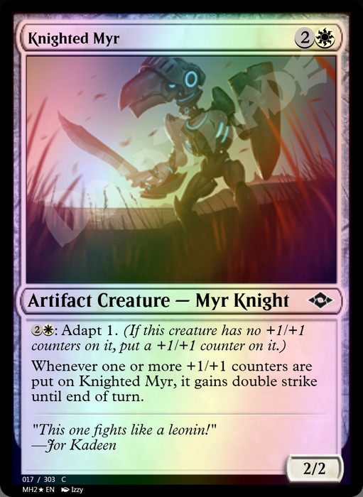 Knighted Myr FOIL