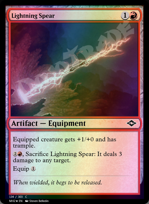 Lightning Spear FOIL