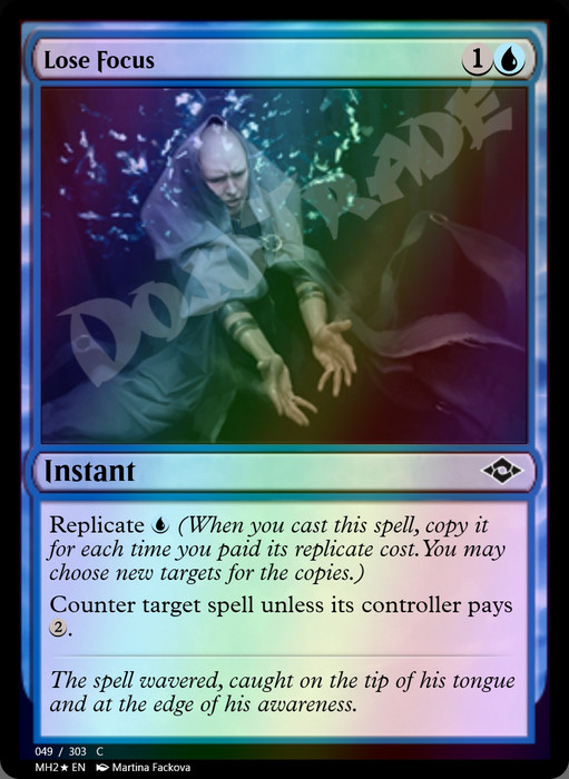 Lose Focus FOIL