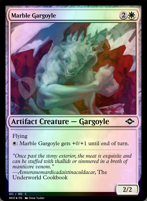 Marble Gargoyle FOIL