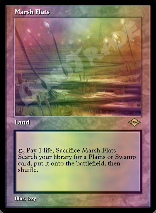 Marsh Flats (Retro Frame) FOIL