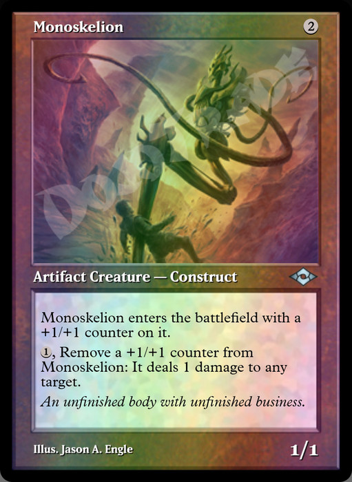 Monoskelion (Retro Frame) FOIL