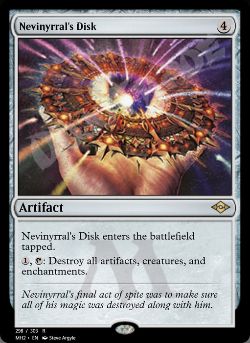 Nevinyrral's Disk