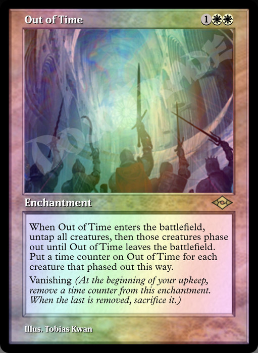 Out of Time (Retro Frame) FOIL