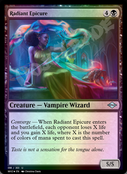 Radiant Epicure FOIL