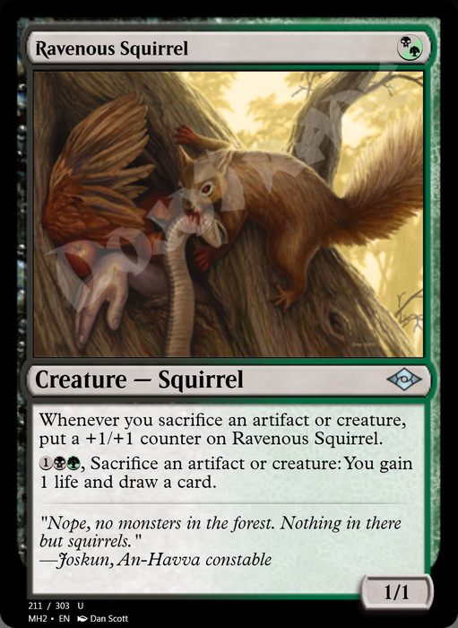 Ravenous Squirrel