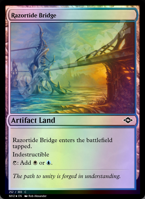 Razortide Bridge FOIL