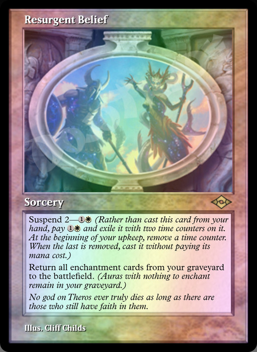 Resurgent Belief (Retro Frame) FOIL