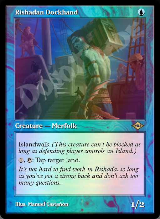 Rishadan Dockhand (Retro Frame) FOIL