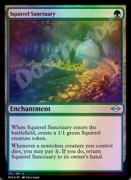 Squirrel Sanctuary FOIL