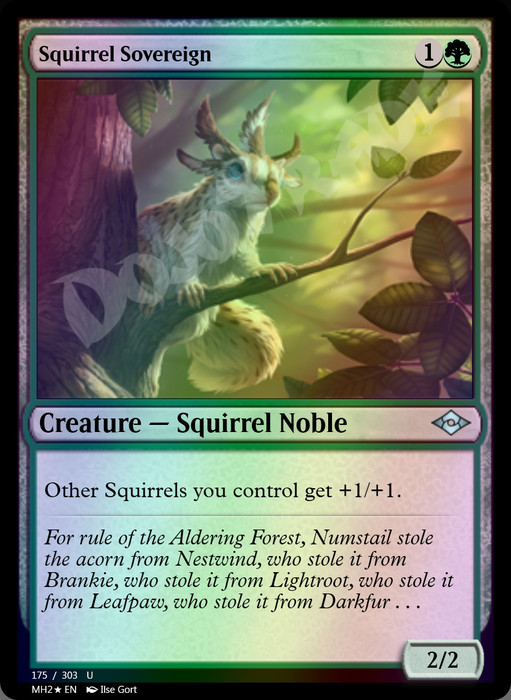 Squirrel Sovereign FOIL