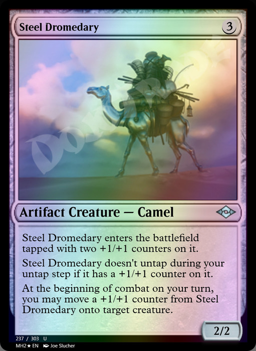 Steel Dromedary FOIL