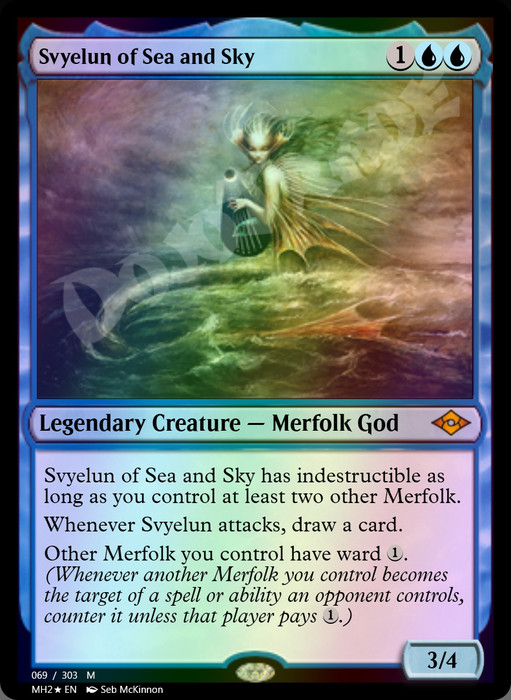 Svyelun of Sea and Sky FOIL