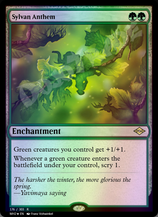 Sylvan Anthem FOIL