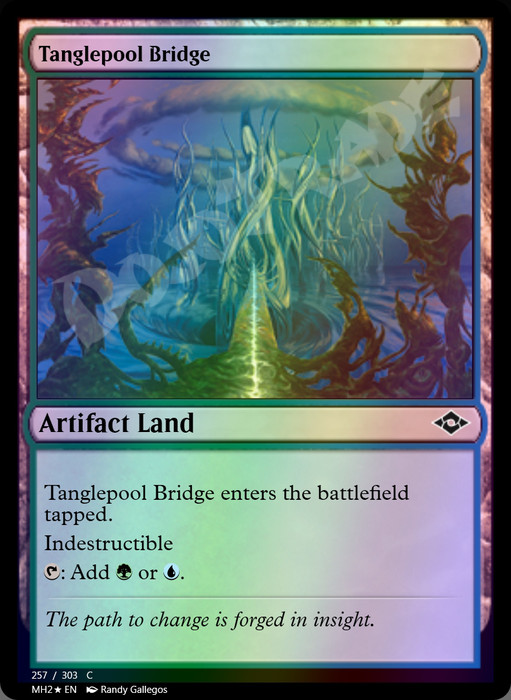 Tanglepool Bridge FOIL