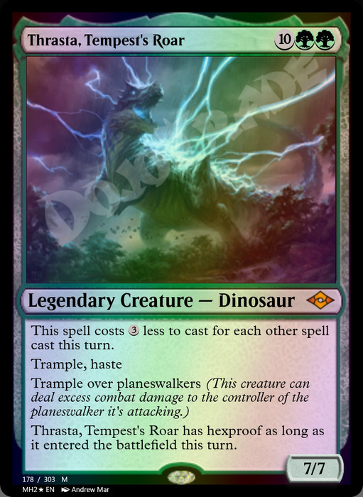 Thrasta, Tempest's Roar FOIL