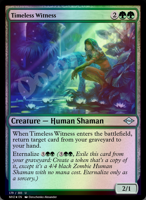 Timeless Witness FOIL