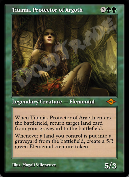 Titania, Protector of Argoth (Retro Frame)