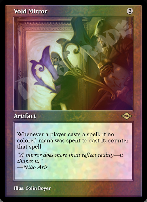 Void Mirror (Retro Frame) FOIL