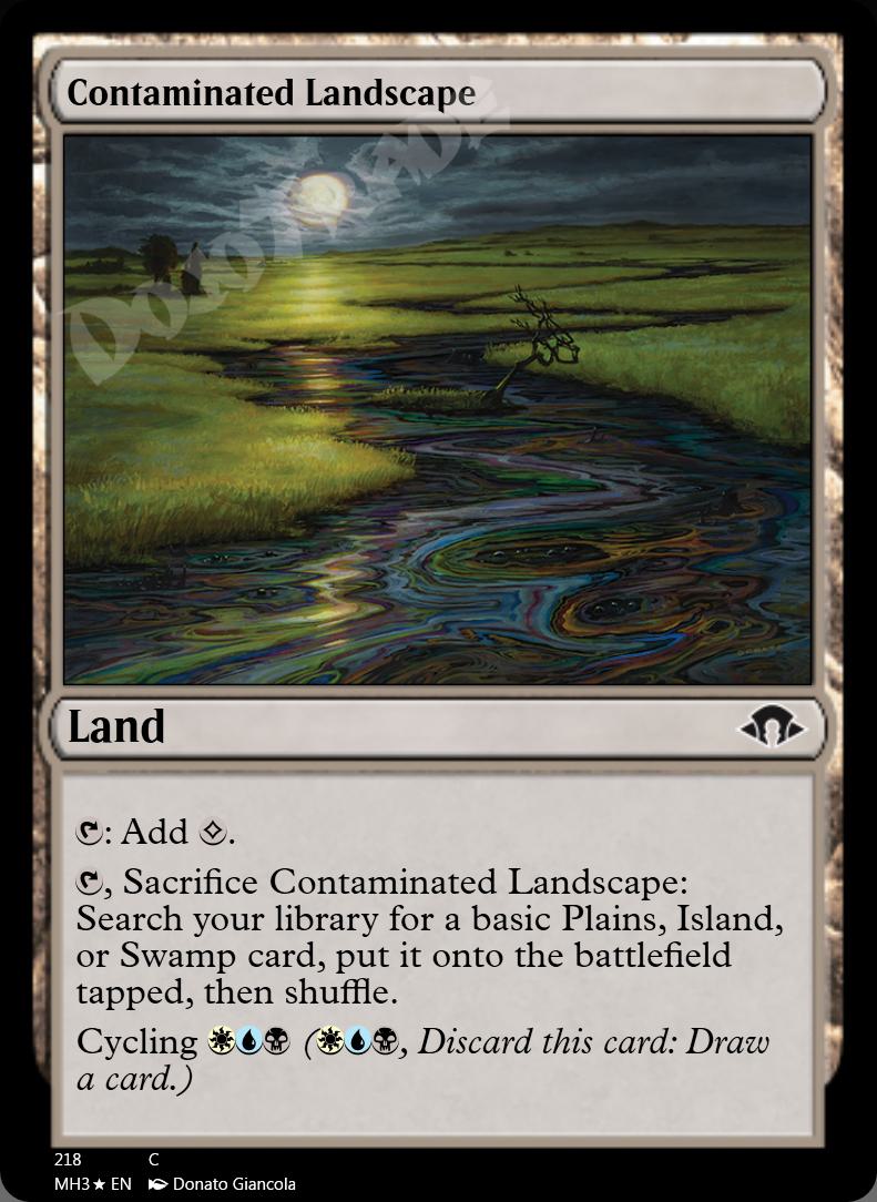 Contaminated Landscape FOIL