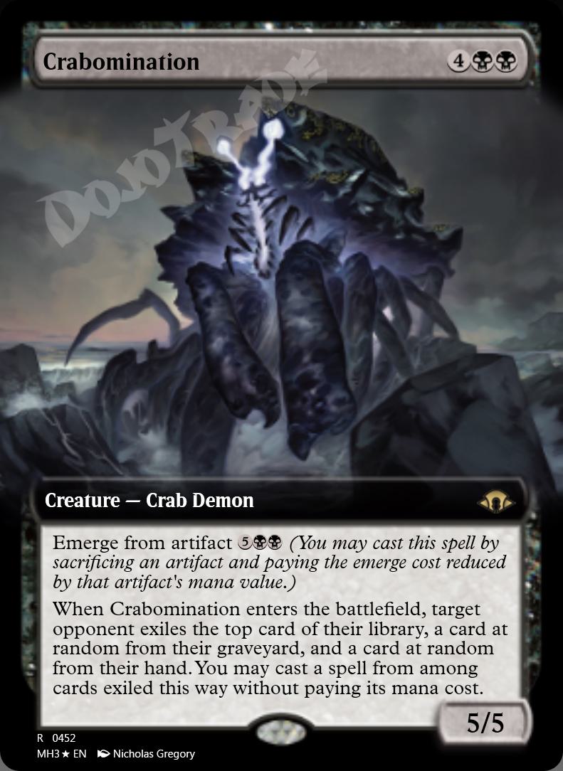 Crabomination (Extended Art) FOIL