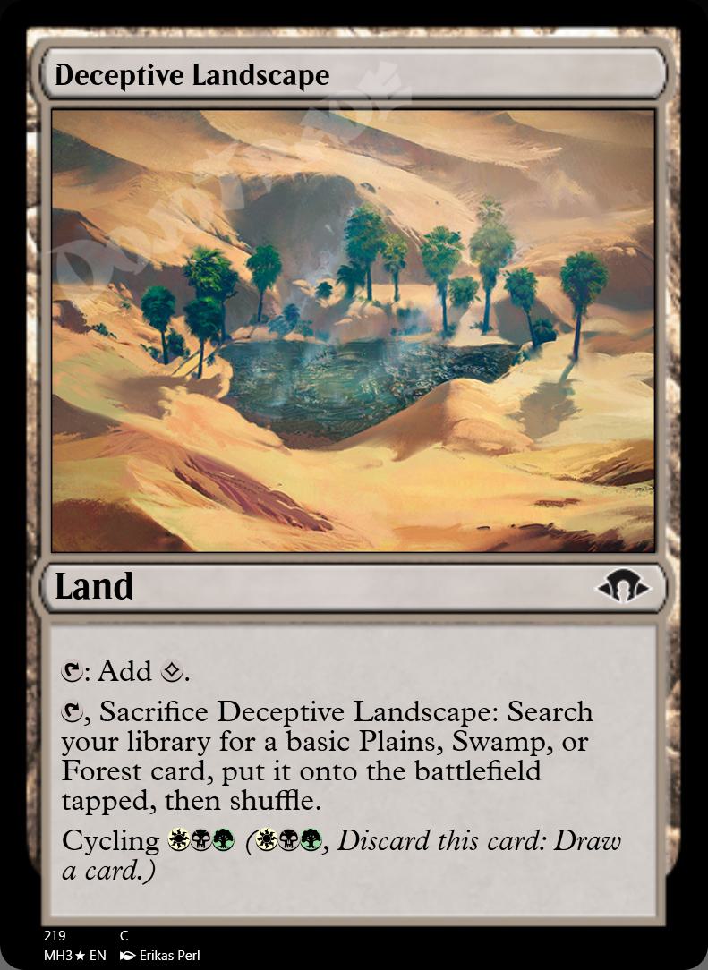 Deceptive Landscape FOIL