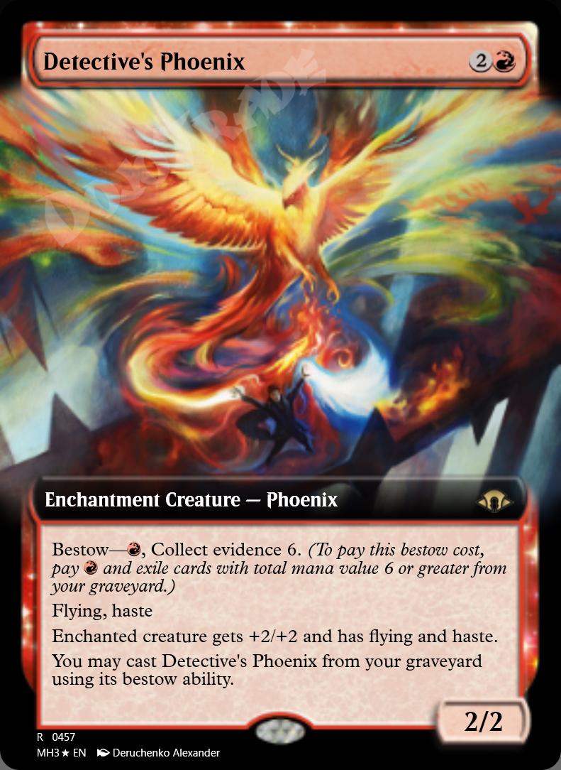 Detective's Phoenix (Extended Art) FOIL