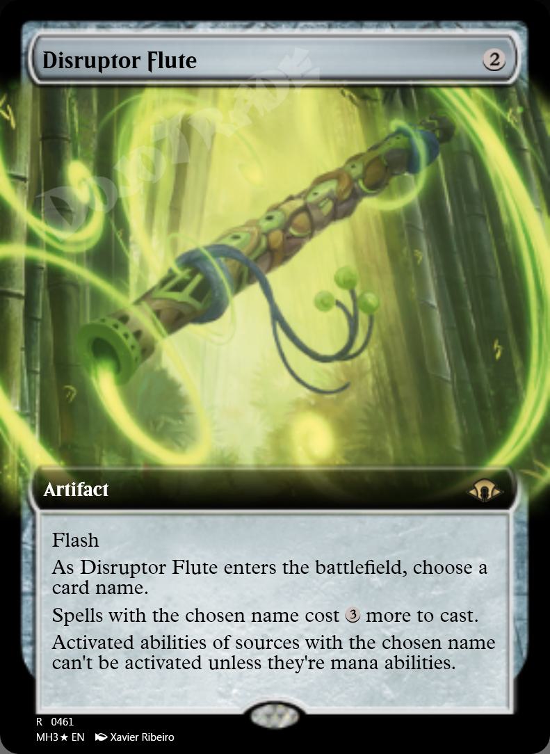 Disruptor Flute (Extended Art) FOIL