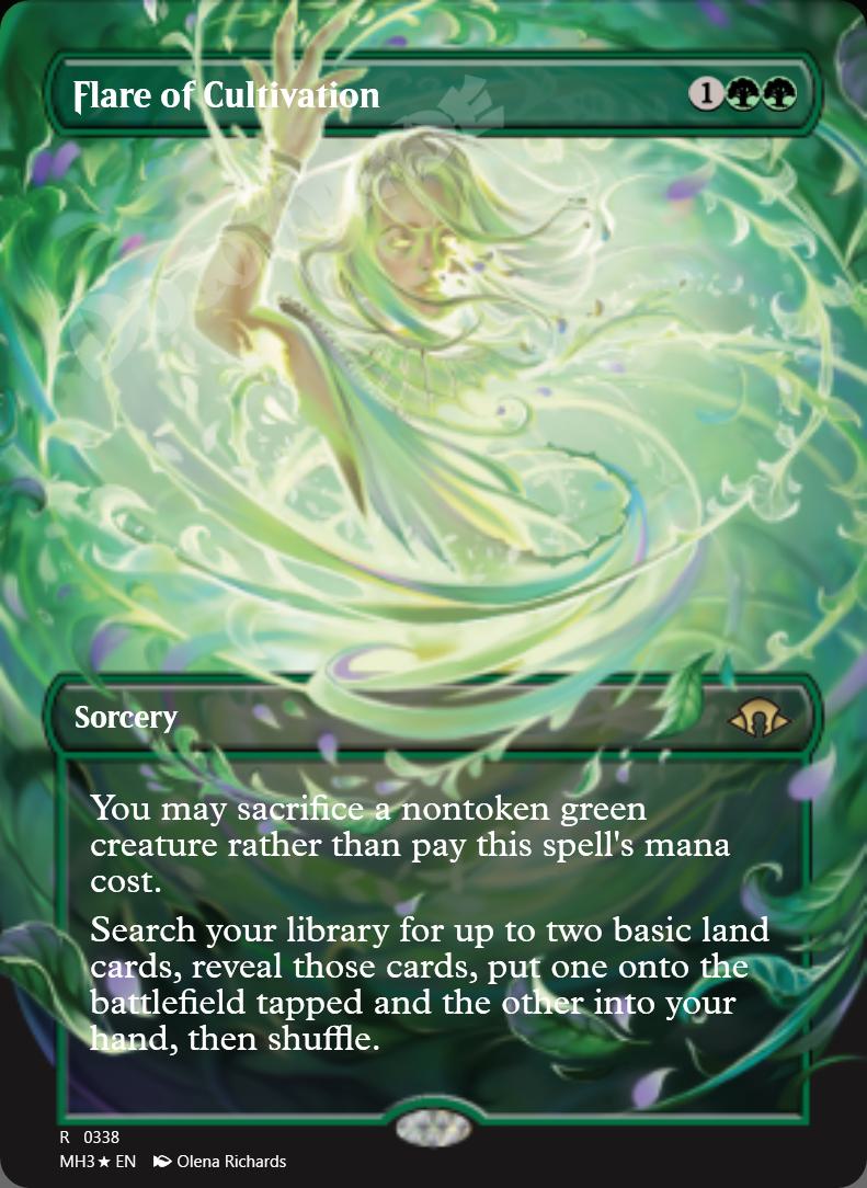 Flare of Cultivation (Showcase) FOIL