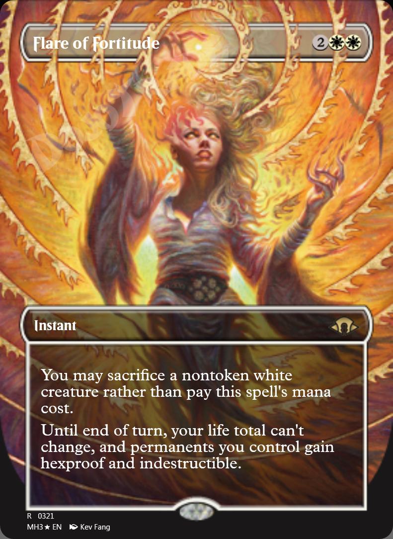 Flare of Fortitude (Showcase) FOIL