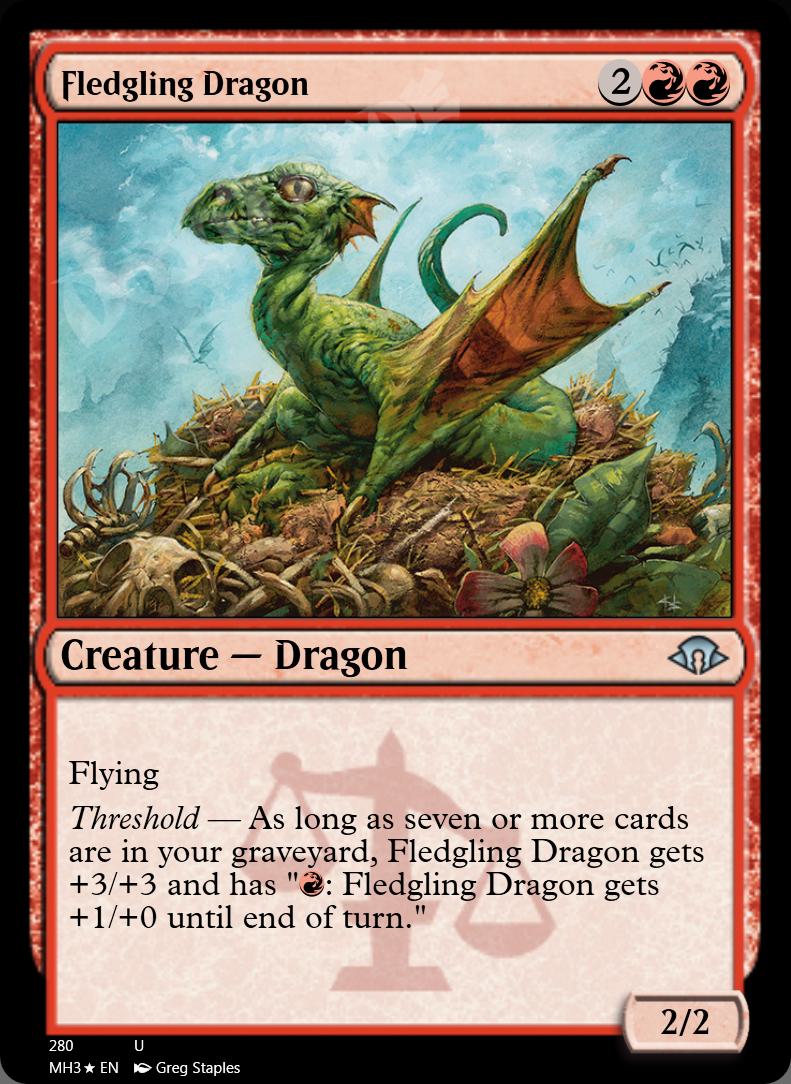 Fledgling Dragon FOIL