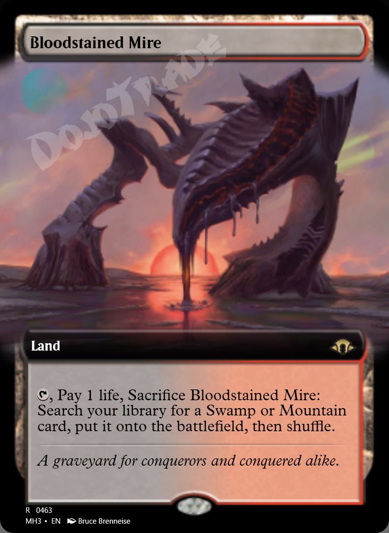 Flooded Strand (Extended Art) FOIL