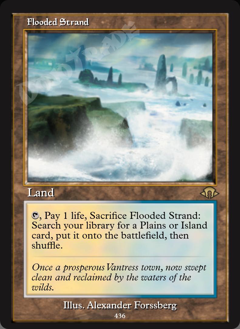 Flooded Strand (Retro Frame) FOIL