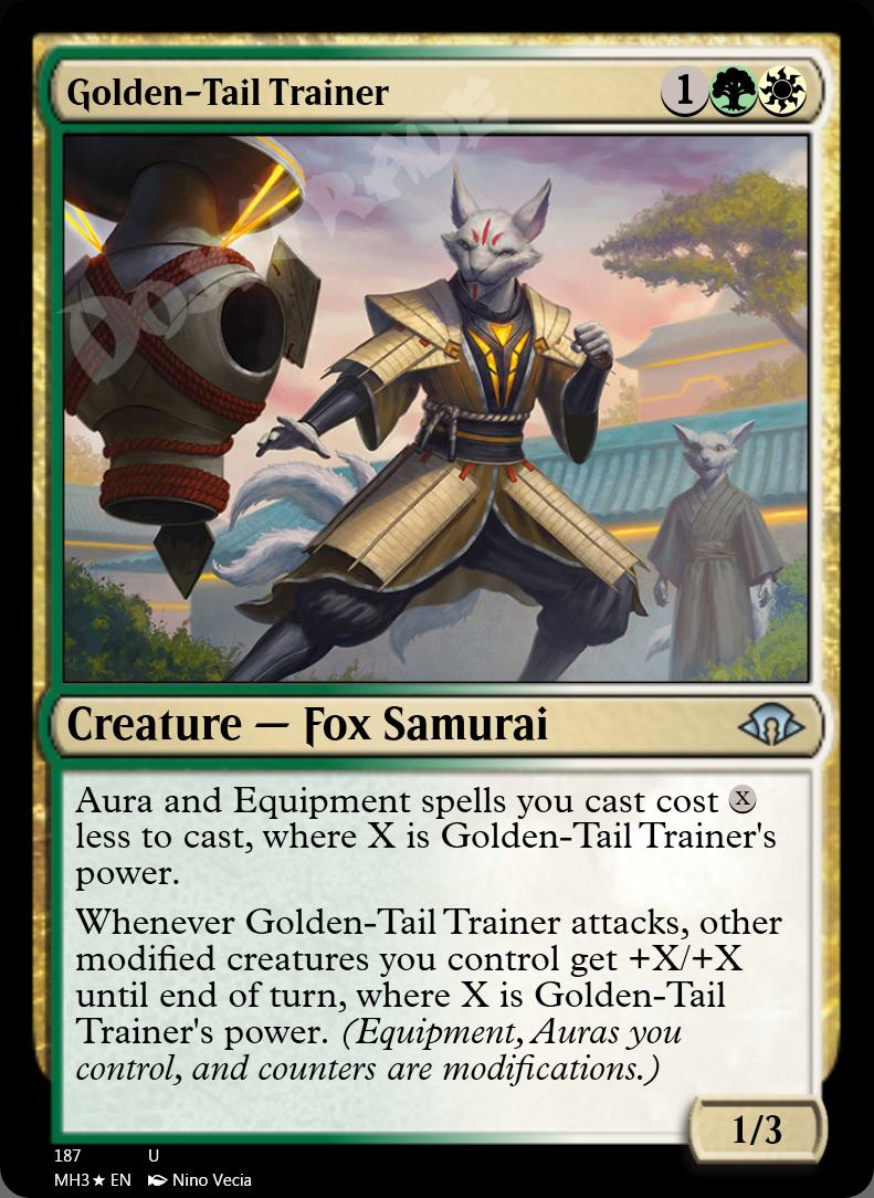 Golden-Tail Trainer FOIL