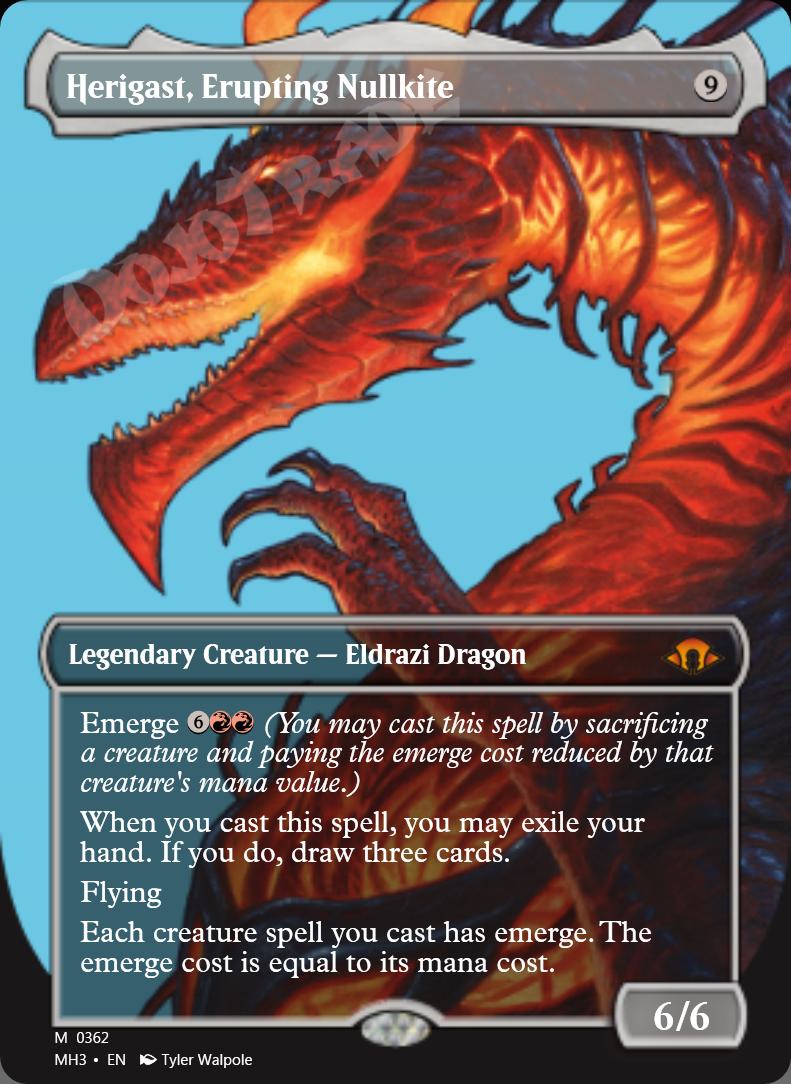 Herigast, Erupting Nullkite (Borderless)