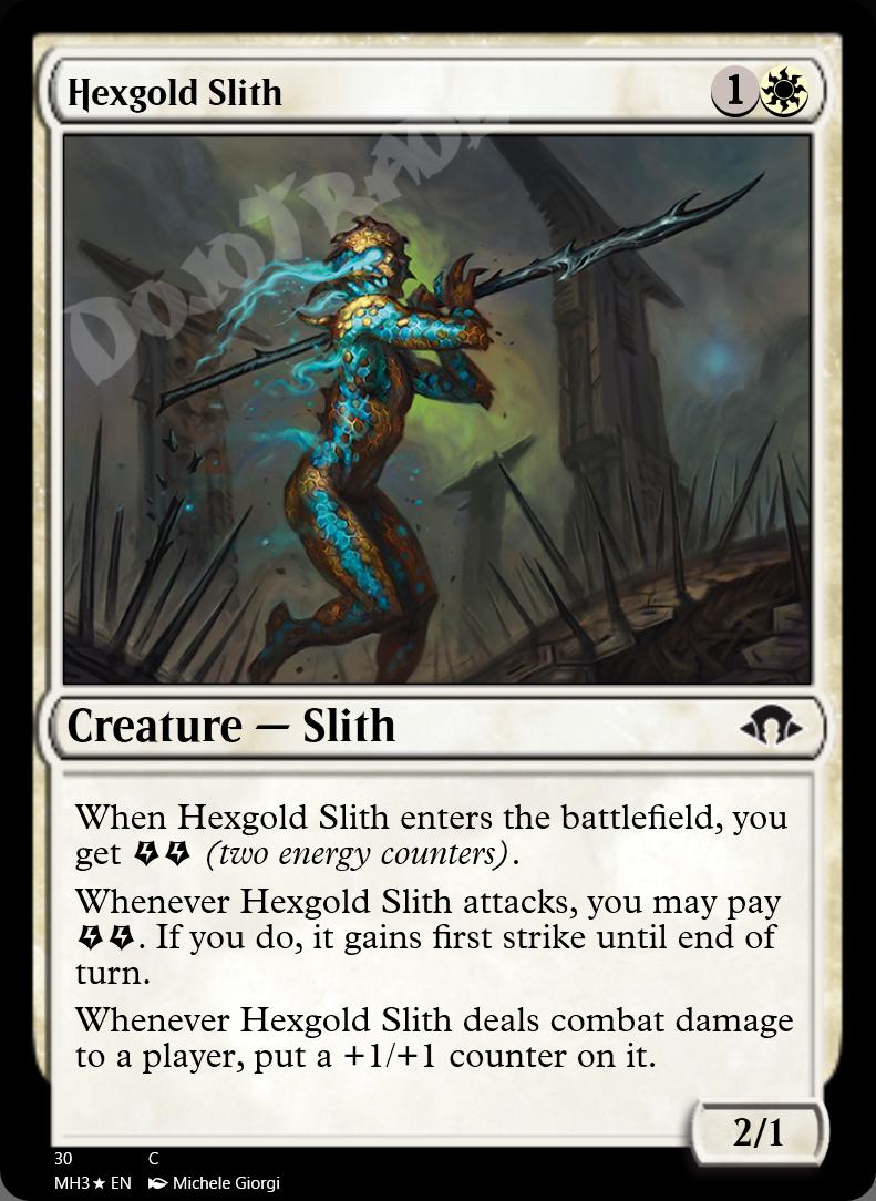 Hexgold Slith FOIL