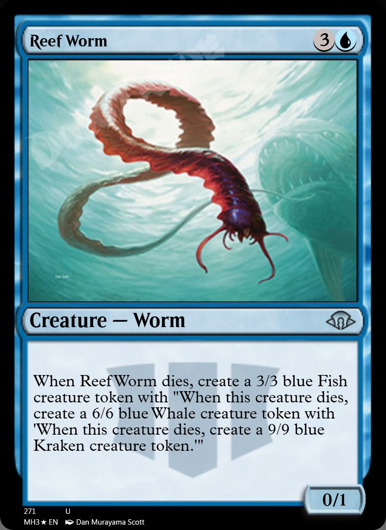 Reef Worm FOIL