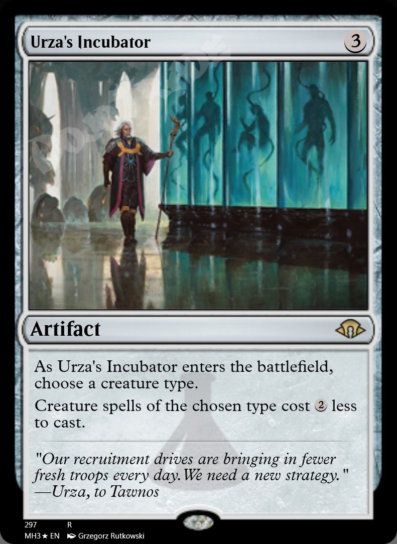 Urza's Incubator FOIL