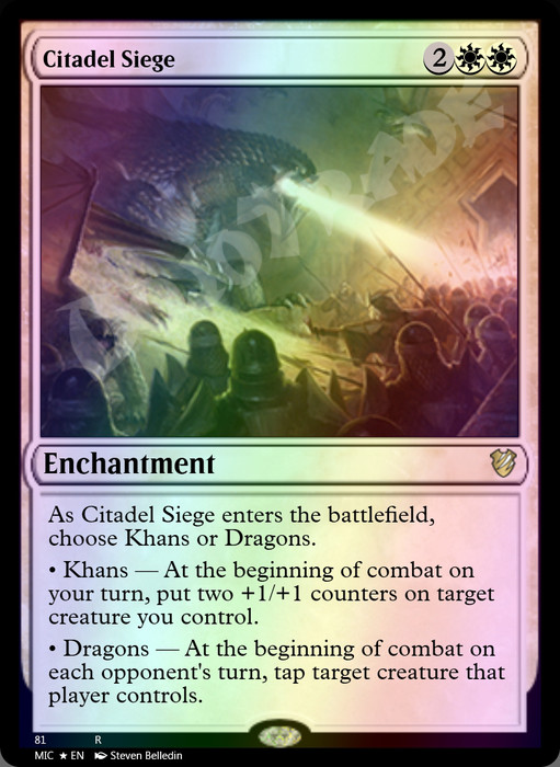 Citadel Siege FOIL