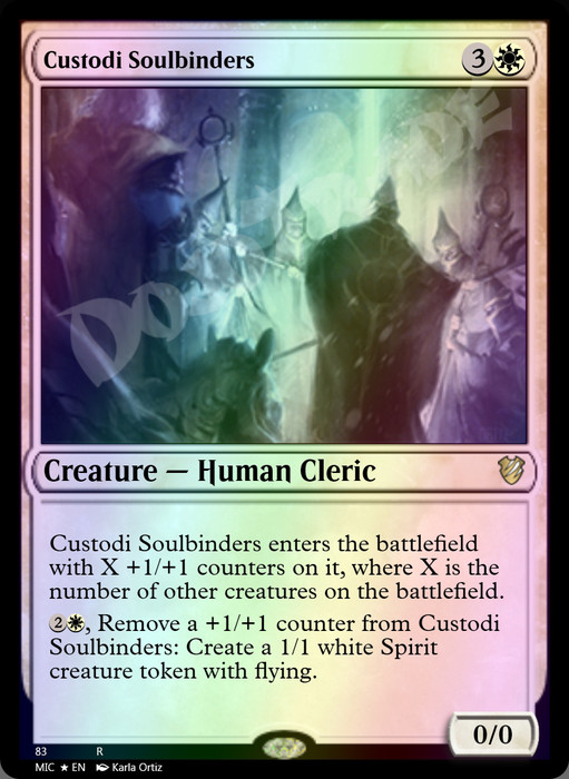 Custodi Soulbinders FOIL