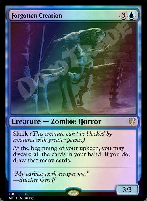 Forgotten Creation FOIL