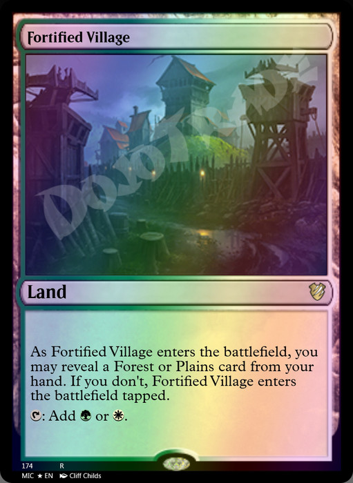 Fortified Village FOIL