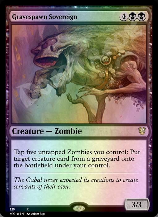 Gravespawn Sovereign FOIL