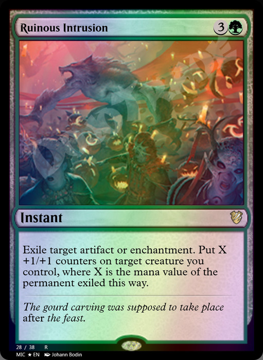 Ruinous Intrusion FOIL